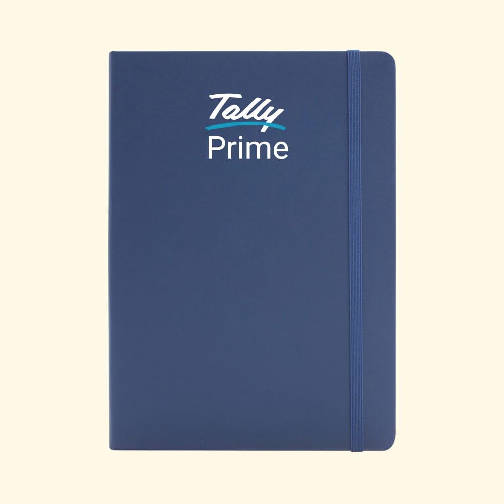 Fluct Journal A5 Notebook- Blue- 160 Pages